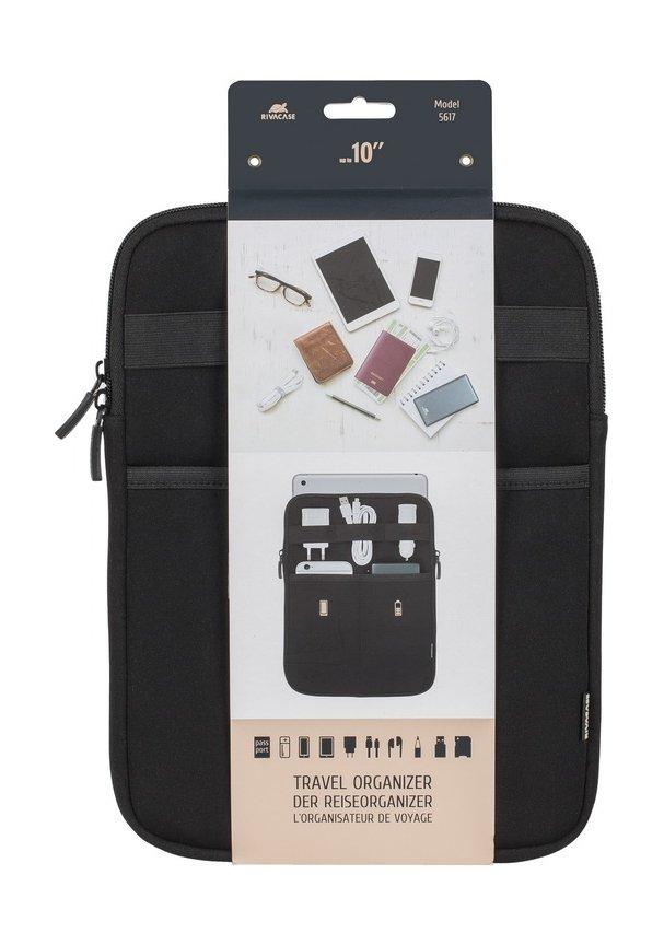 Riva 5617 10-inch Travel Organizer - Black