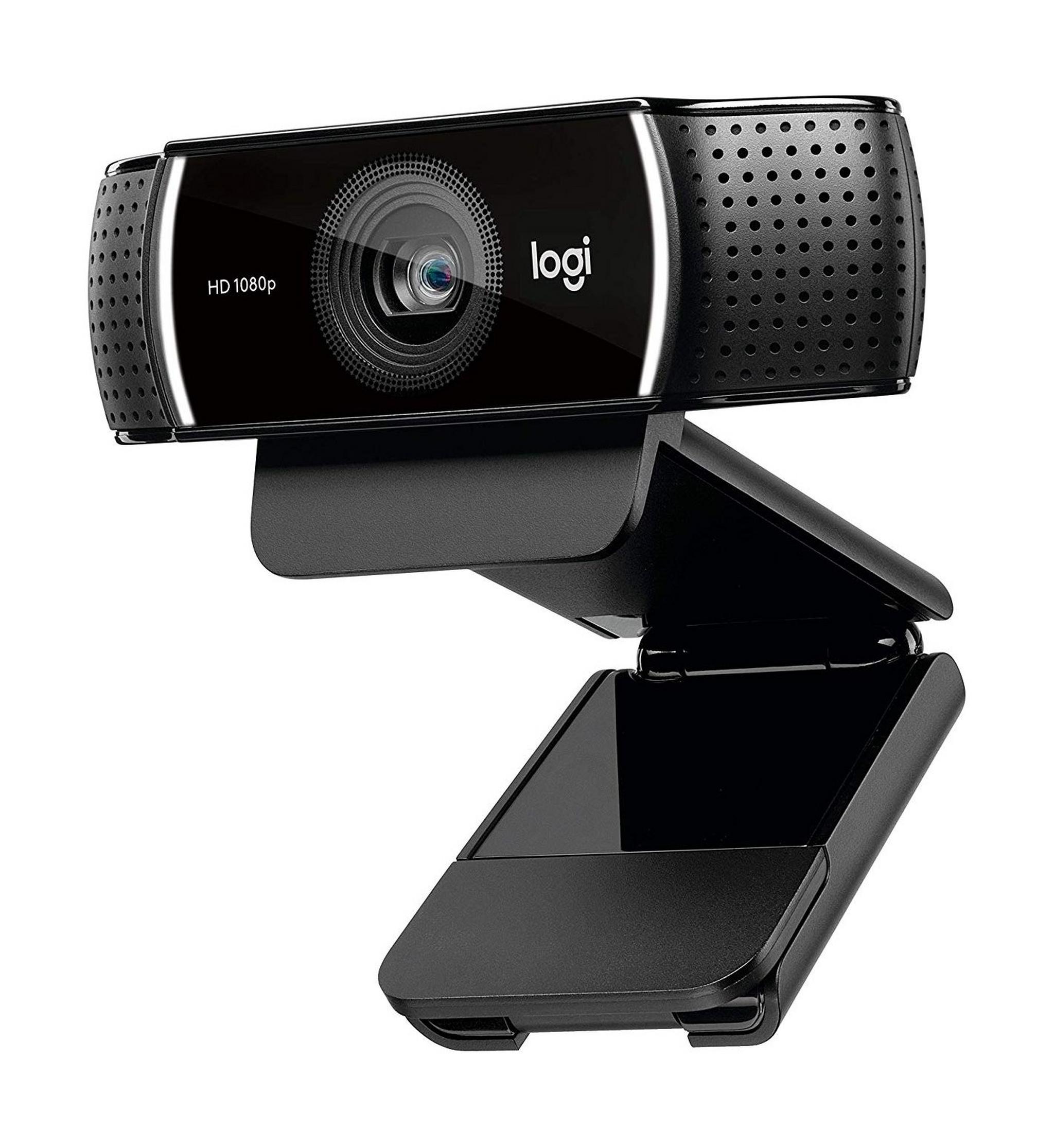 كاميرا الويب يو إس بي لوجيتك سي ٩٢٢ برو ستريم - أسود (960-001088)