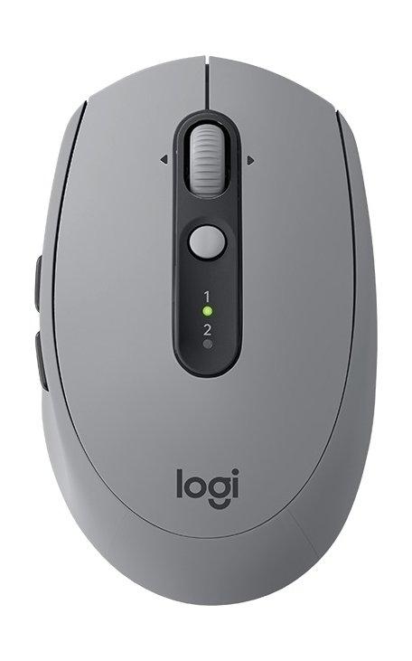Logitech M590 Silent Wireless Bluetooth Mouse (910-005198) - Mid Grey