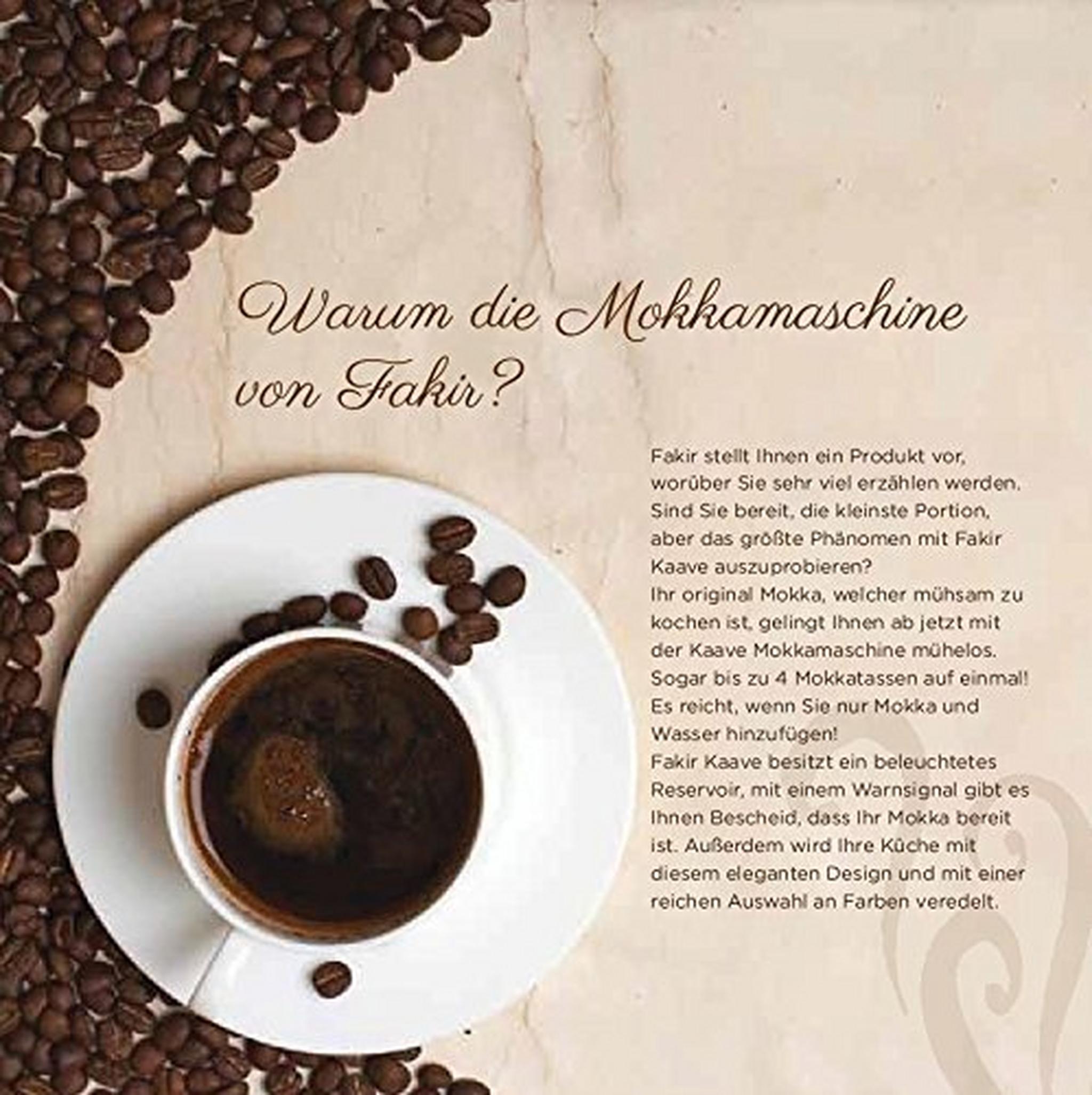 Fakir Kaave Turkish Coffee Maker Machine - 735W (41002904) White