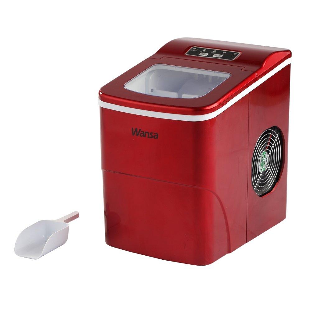 صانعة الثلج بسعة ١٢كجم من ونسا (HZB-12B) - أحمر