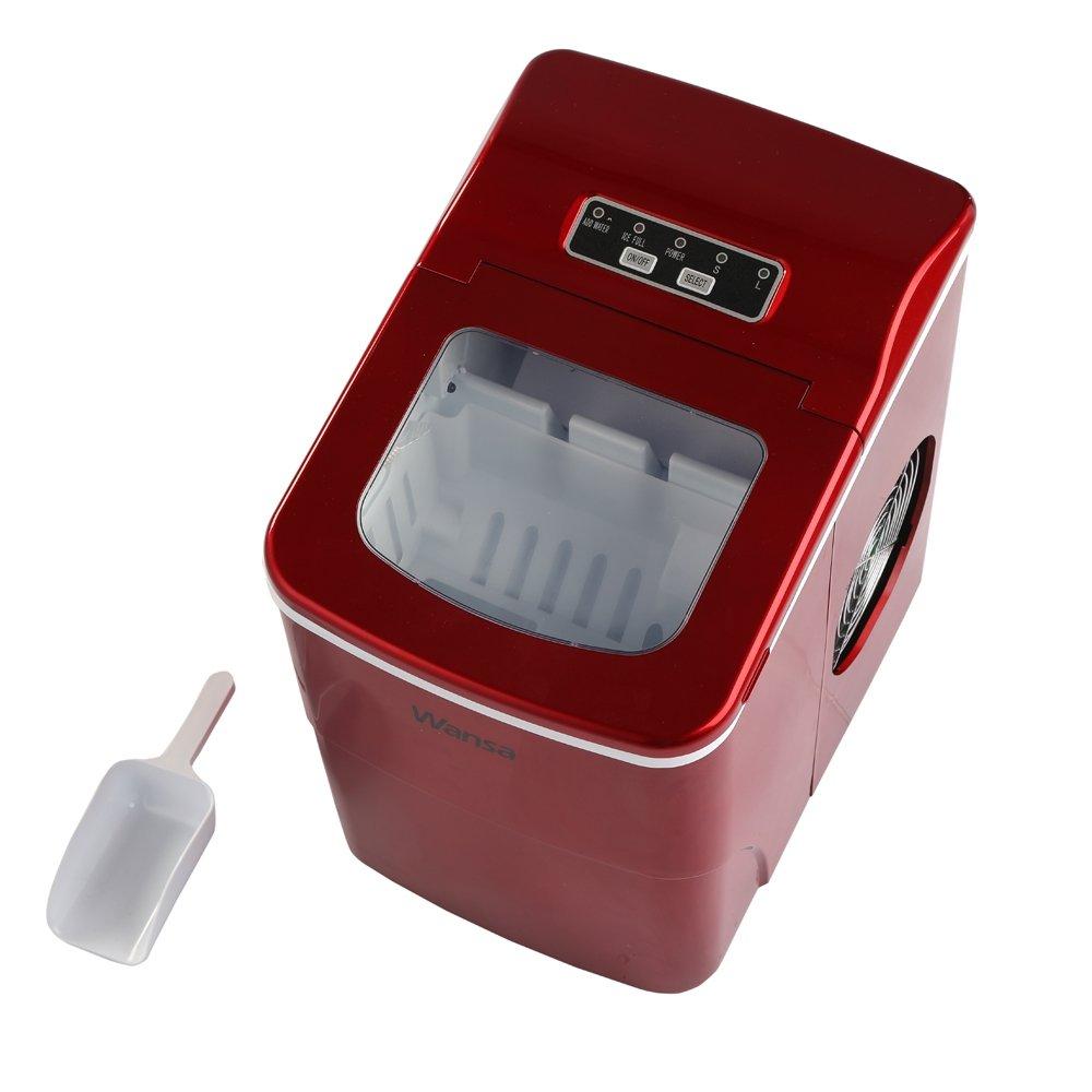 صانعة الثلج بسعة ١٢كجم من ونسا (HZB-12B) - أحمر