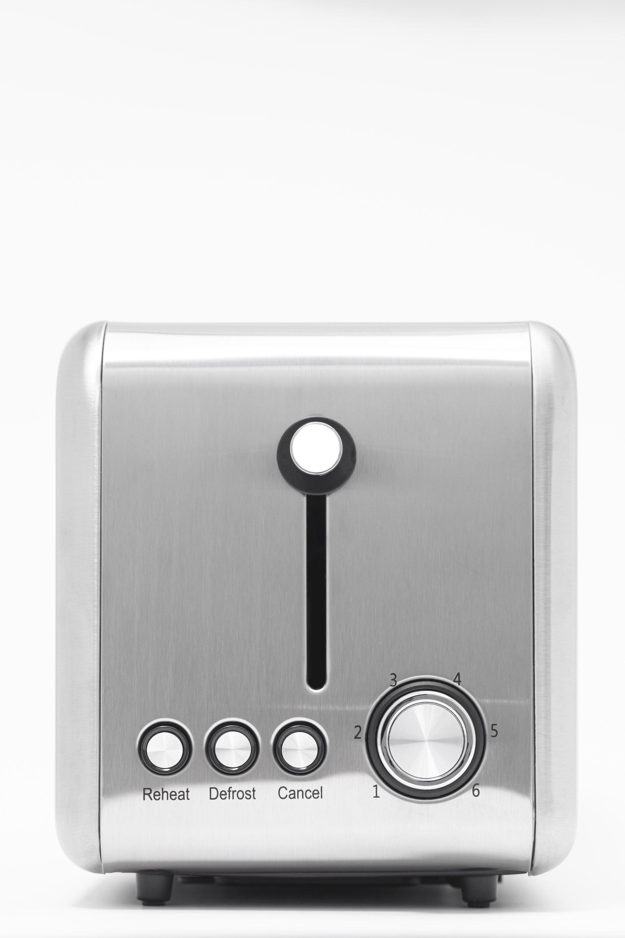 محمصة الخبز ٢ فتحة بقوة ٨٢٠ واط من فريجيدير - ستانلس ستيل (FD3112)