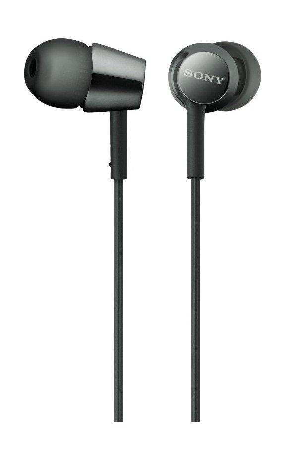 Sony 9mm In-line Earphone (MDREX155APBQE) - Black