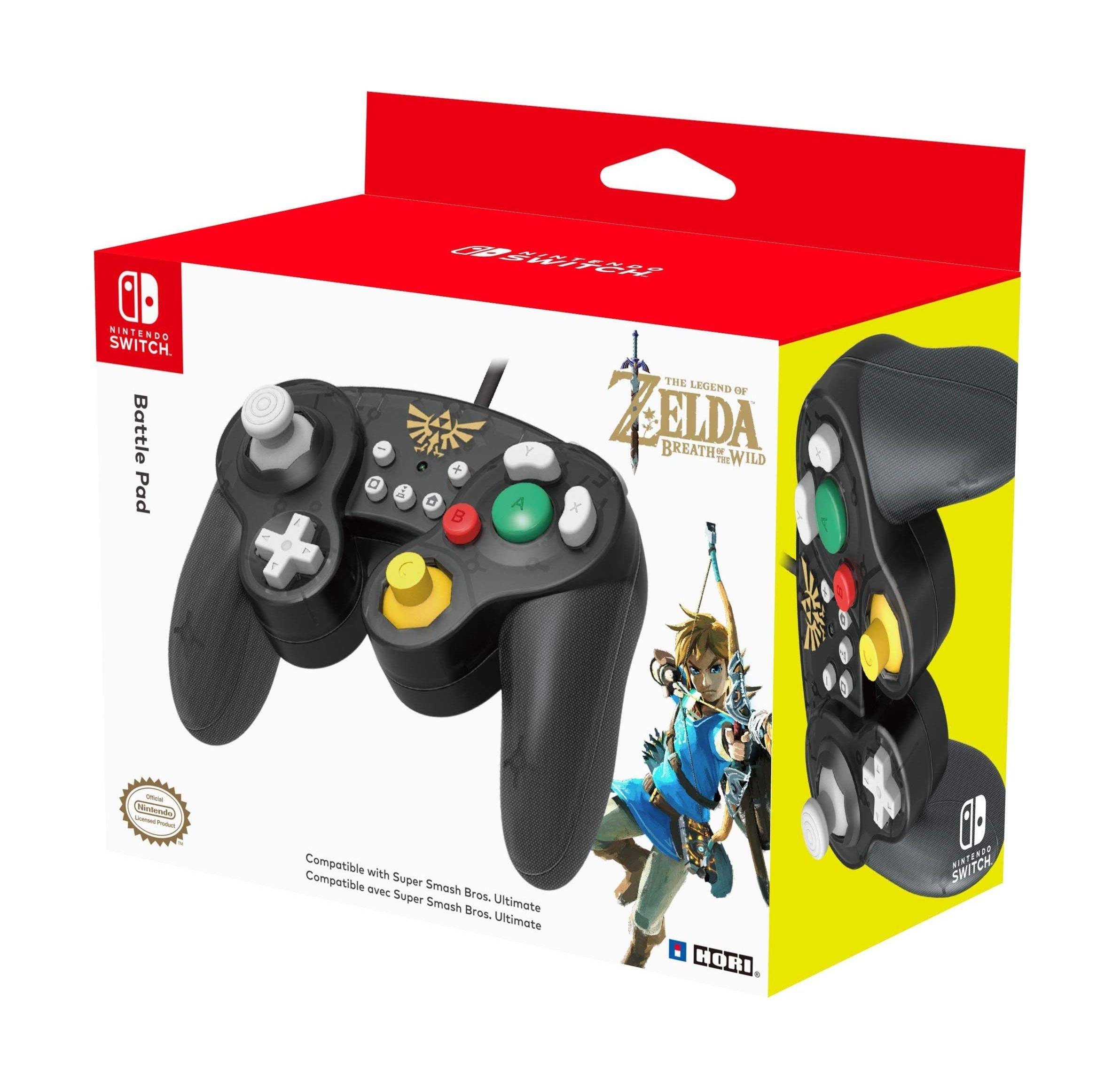 Hori Nintendo Switch: Super Smash Bros GamePad - Zelda