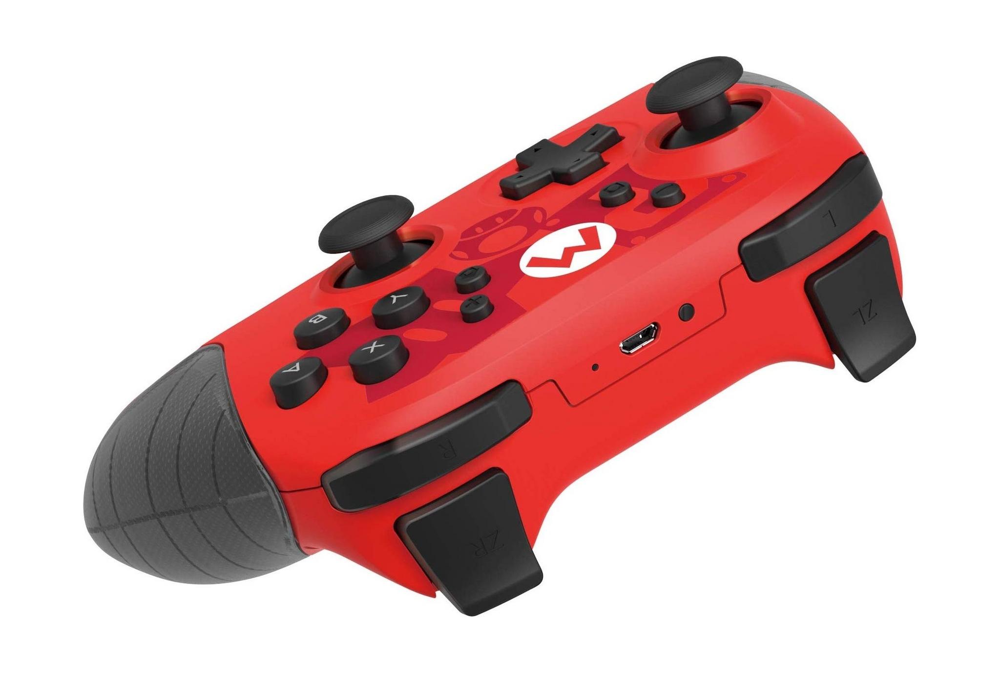 HORI Wireless Rechargeable Nintendo Switch Controller - Mario Edition