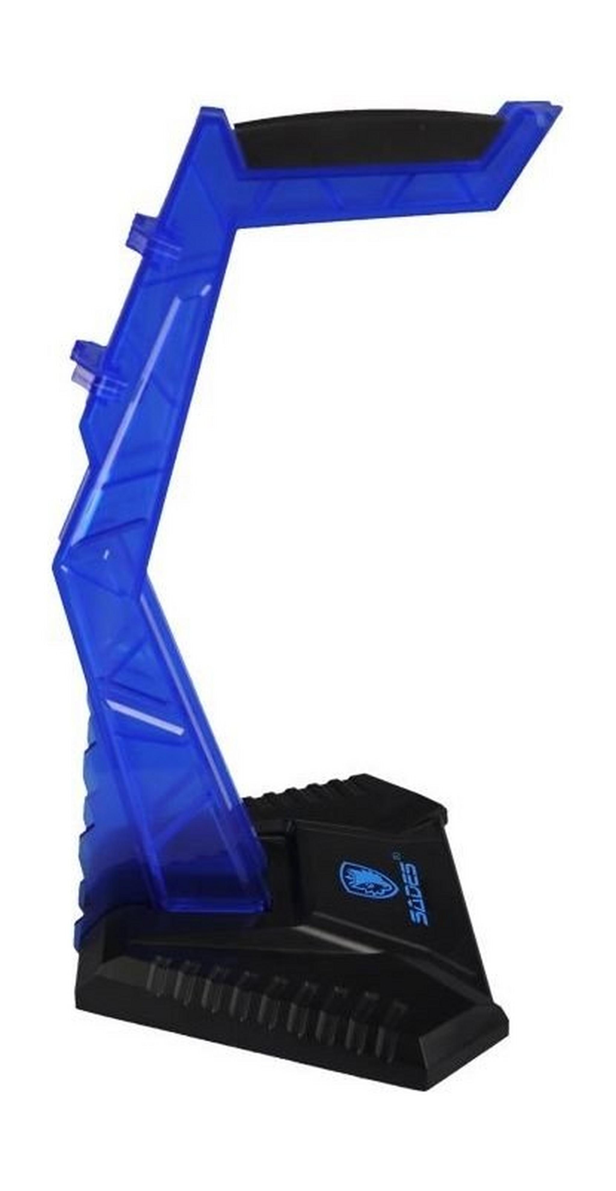 EQ Sades Wolfbone Headset Stand (SA-D1) - Blue