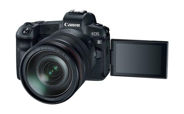 Canon EOS R Mirrorless Digital Camera with 24-105mm Lens + Mount Adapter EU26