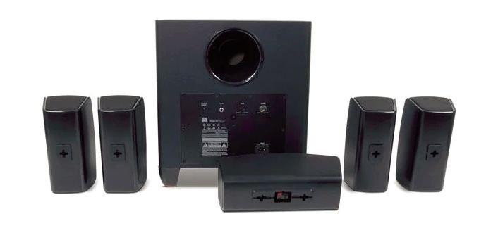 Harman Kardon AVR 161 5.1 Channel Network A/V Receiver + JBL Cinema 610