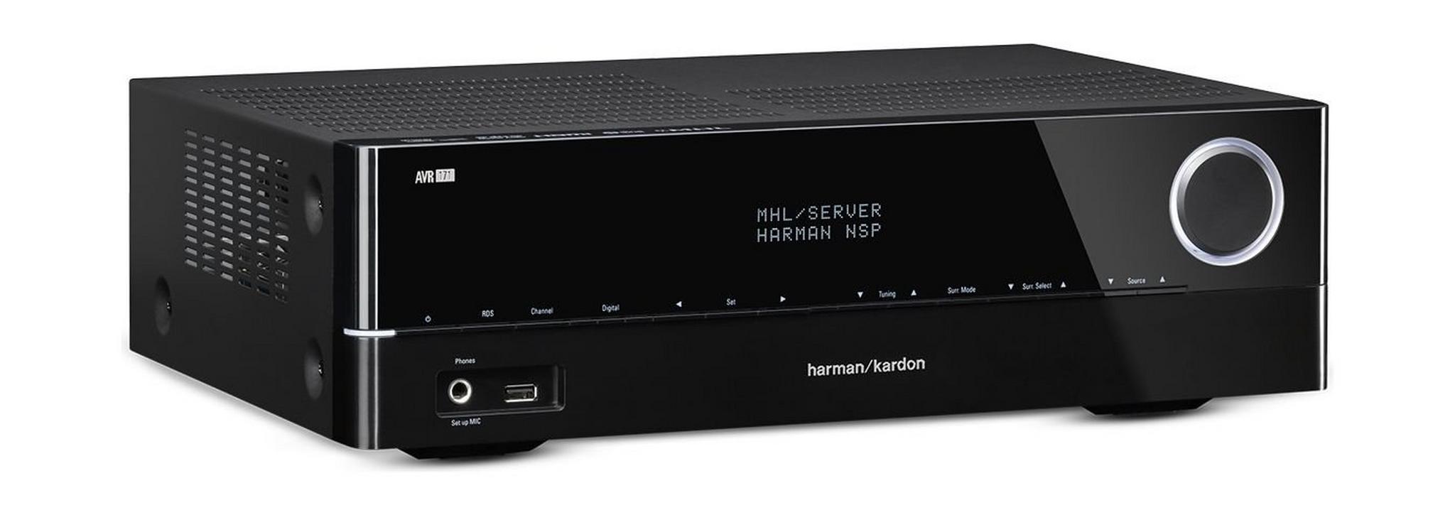 Harman Kardon AVR 171 7.2 Channel Network A/V Receiver + Harman Kardon 5.1 Channel 120W Home Theater Speaker System