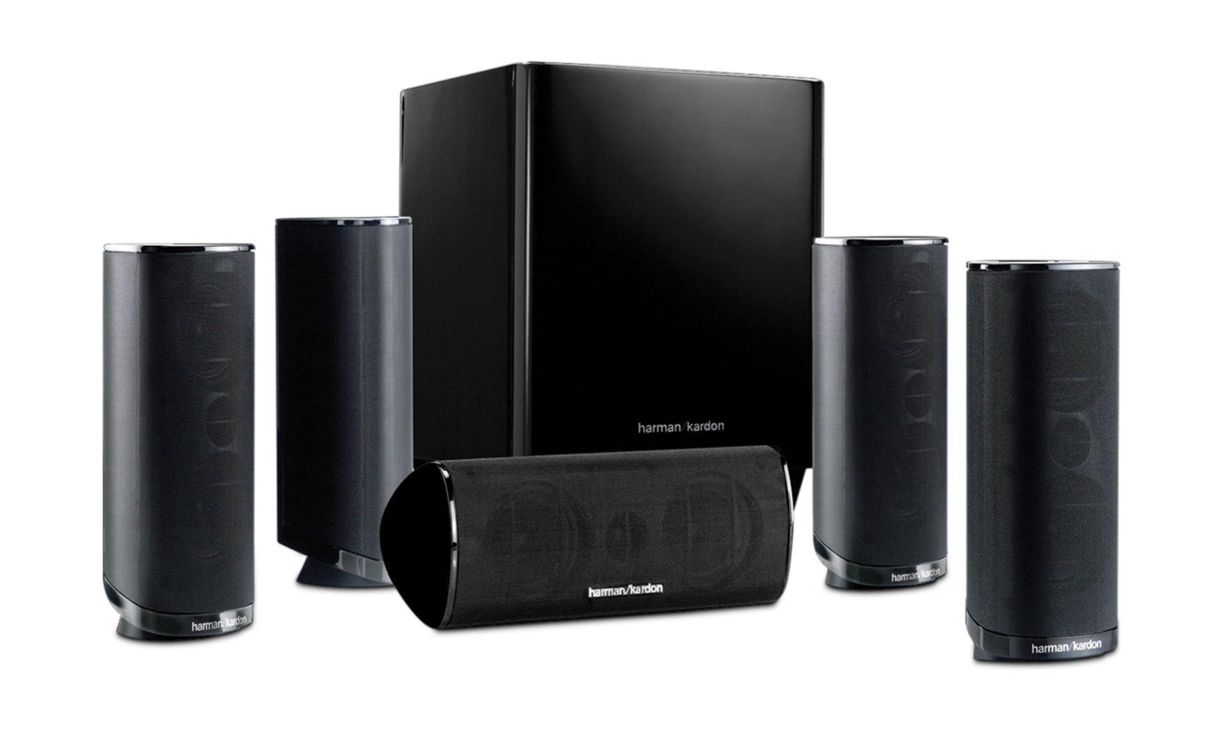 Harman Kardon AVR 171 7.2 Channel Network A/V Receiver + Harman Kardon 5.1 Channel 120W Home Theater Speaker System
