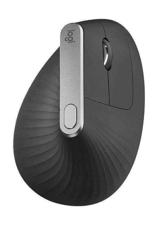 ماوس لوجيتك أم أكس فيرتكال المريح لاسلكي بتقنية البلوتوث - أسود (910-005448)