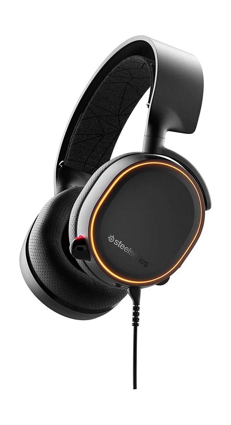 سماعة الألعاب أركتيس ٥ إصدار ٢٠١٩ من ستيل سيريز - أسود