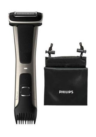 Buy Philips series 7000 double head bodygroom, bg7025/13 - black in Kuwait