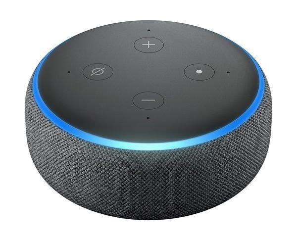 Amazon Echo Dot (3rd Gen) Smart Speaker with Alexa - Charcoal