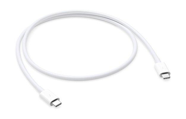 Apple 0.8 Meter Thunderbolt 3 USB‑C Cable (MQ4H2ZM/A) - White
