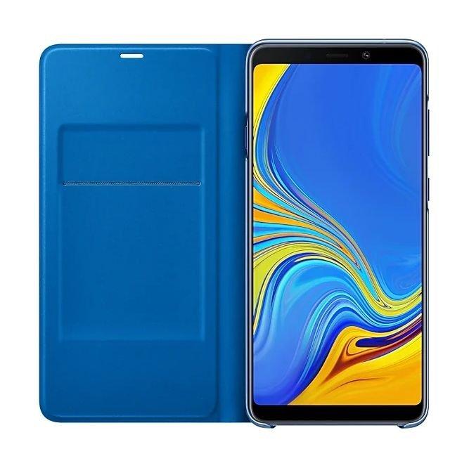 Samsung Galaxy A9 Wallet Cover - Blue