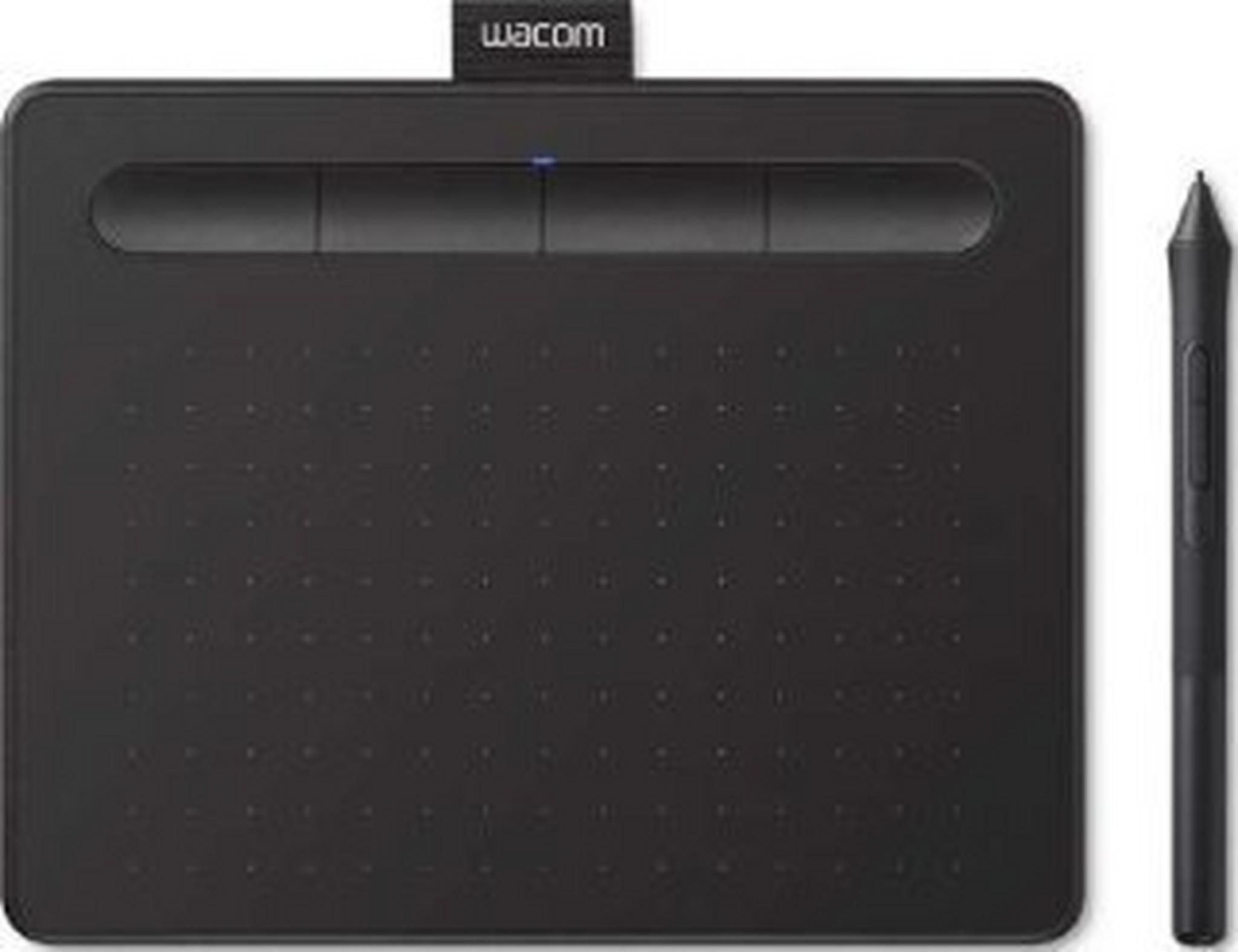 Wacom Intuos Bluetooth Creative Pen Tablet Small W/O Pen (CTL-4100K) - Black