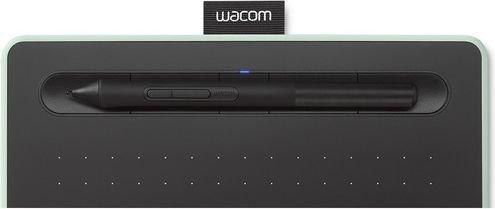 تابلت الرسم الإبداعي واكوم إنتوس بتقنية البلوتوث مع قلم رسم - (صغير) - أخضر فستقي (CTL-4100WLK)