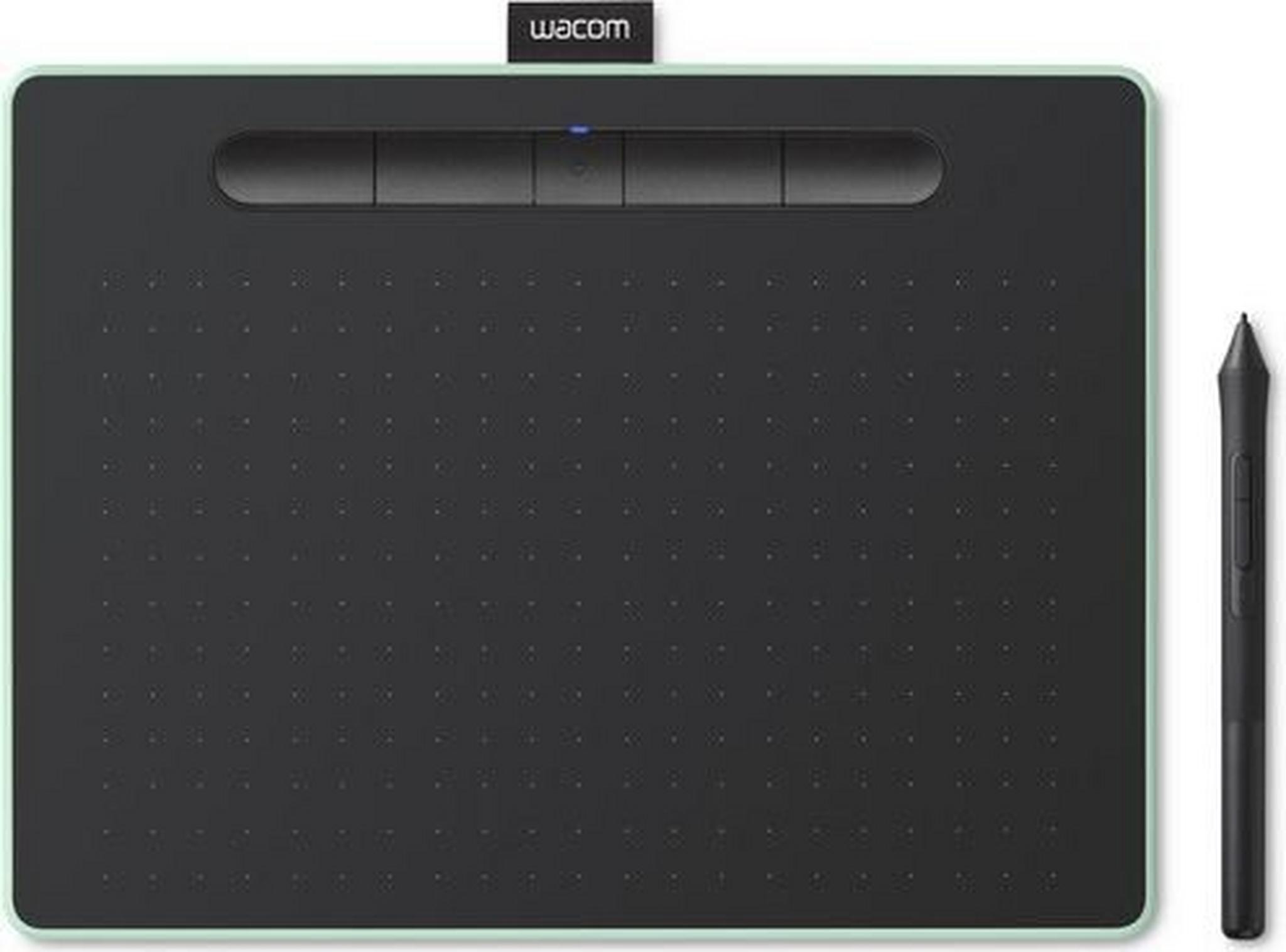 Wacom Intuos Bluetooth Creative Pen Tablet Medium (CTL-6100WLK) - Pistachio Green