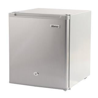 Buy Wansa single door refrigerator, 2cft, 60 liters, wrow-60-dsc82 - silver in Kuwait