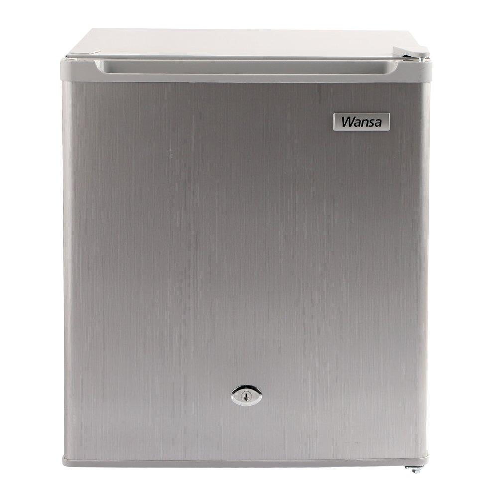 ثلاجة باب واحد من ونسا، 2 قدم، سعة 60 لتر، WROW-60-DSC82 - فضي