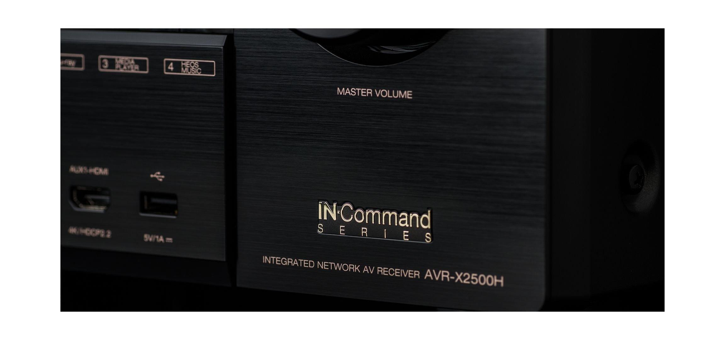 Denon 7.2 Channel 95W 4K Audio Video Receiver - AVRX2500