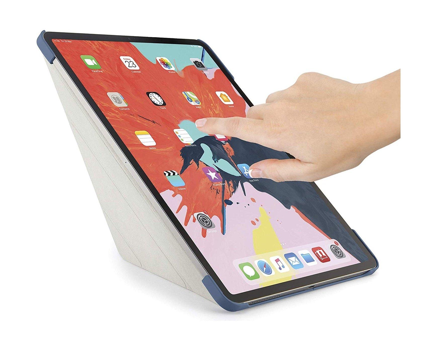 Pipetto Premium Ultra Slim 12.9 inch Origami Smart Case - Navy