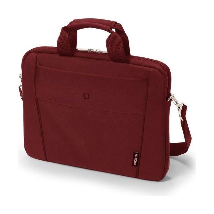 حقيبة اللابتوب ديكوتا سليم كيس بيز للابتوب قياس ١٣ - ١٤,١ بوصة - أحمر