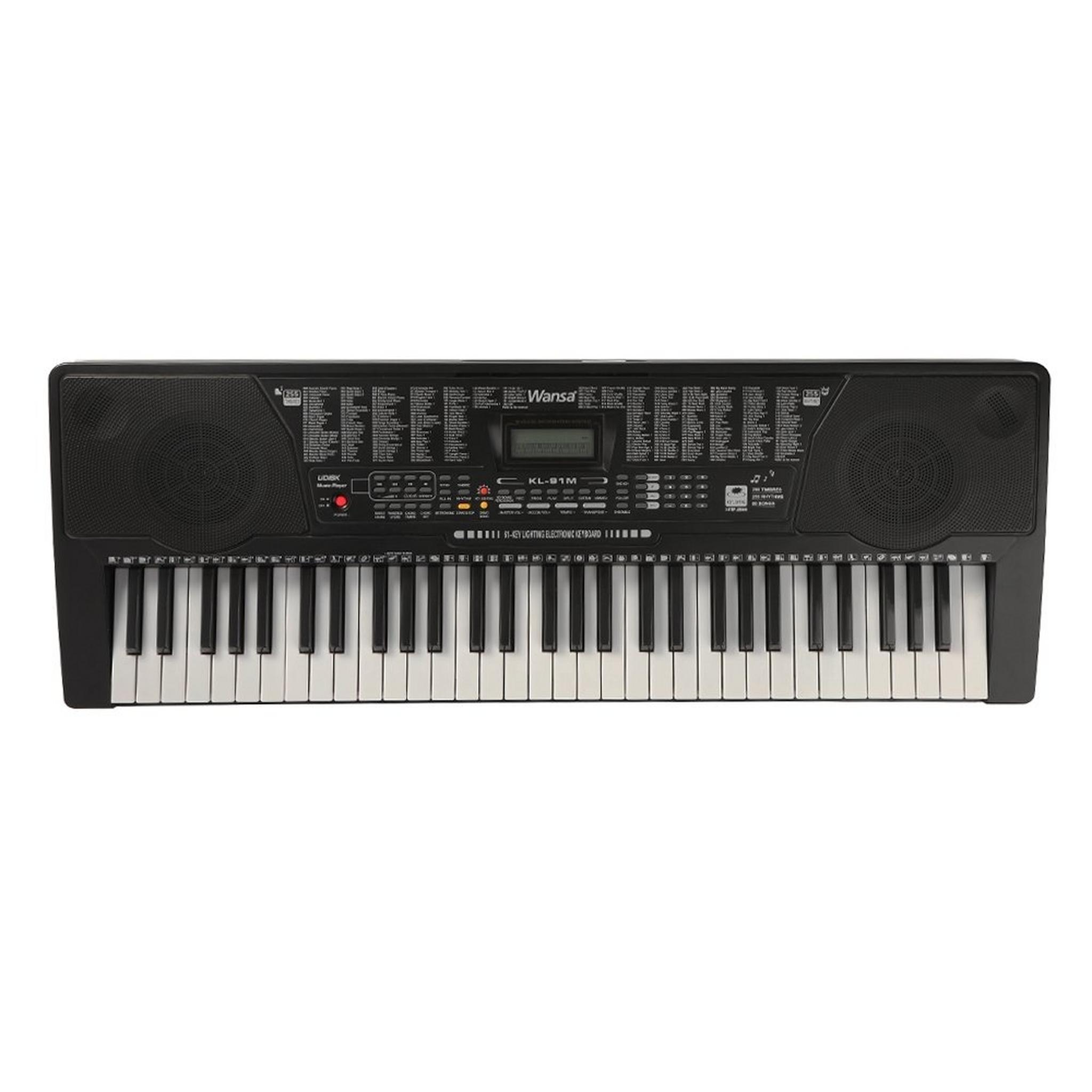 Wansa 61 Keys Musical Keyboard - KL-91M