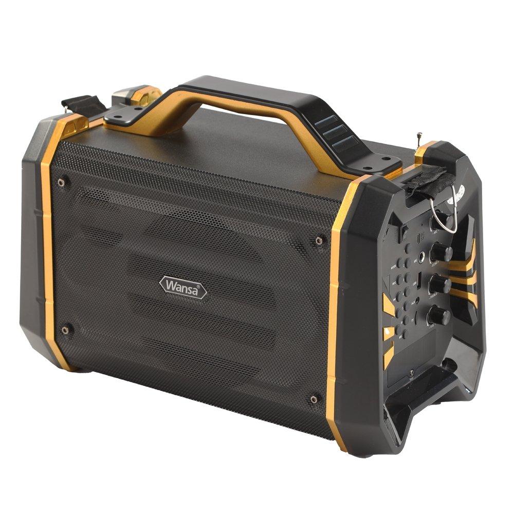 نظام مكبر الصوت وانسا لاسلكي بلوتوث (TS-222) - أسود