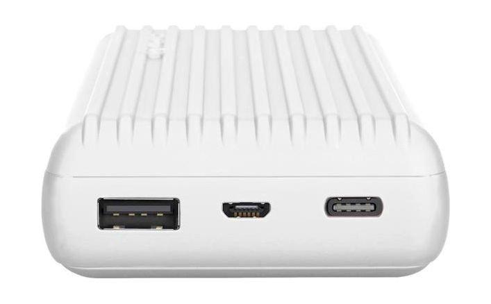 Promate Titan-20C 20000mAh High-Capacity Power Bank - White
