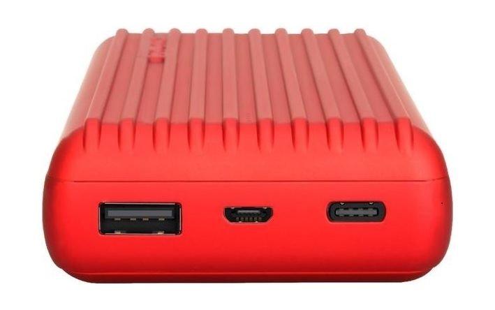 باور بانك بروميت تيتان - ٢٠ سي بسعة عالية ٢٠٠٠٠ ملي أمبير بالساعة - أحمر