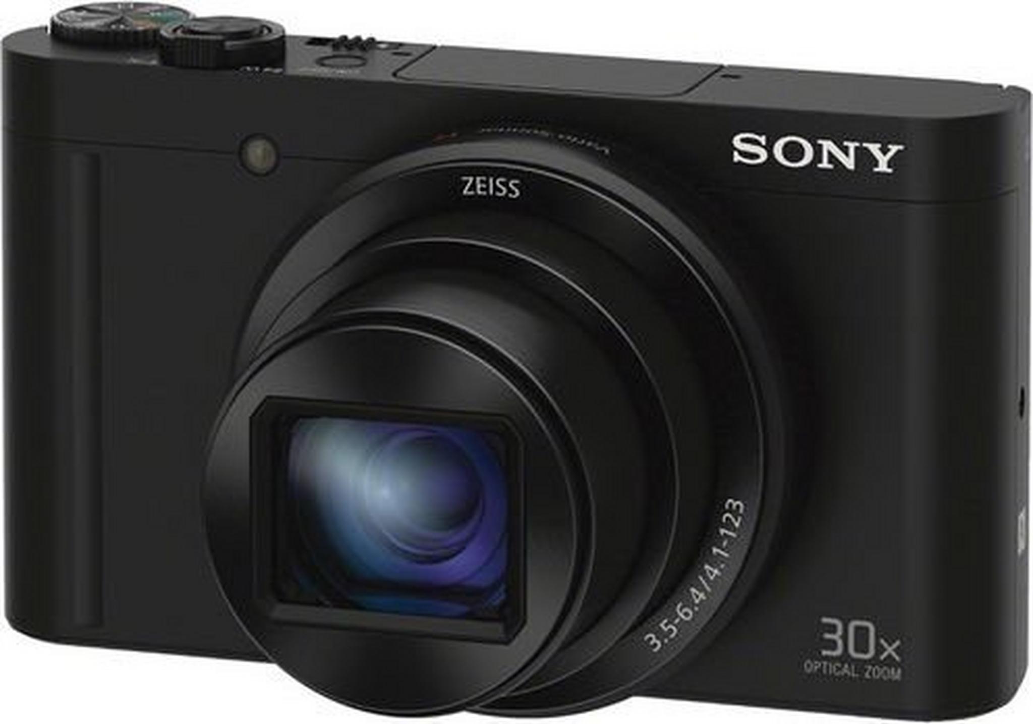 كاميرا سوني سايبر شوت الرقمية (DSC-WX500) - أسود