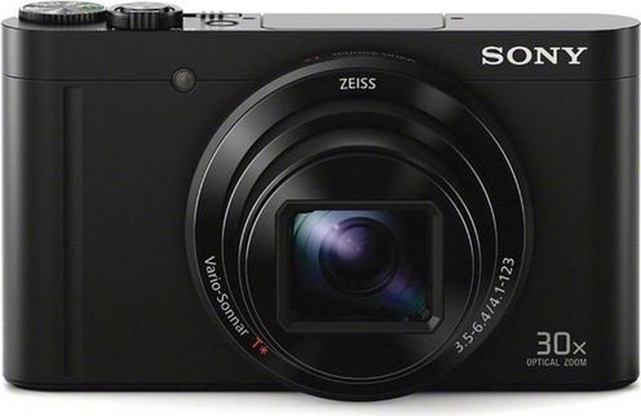 كاميرا سوني سايبر شوت الرقمية (DSC-WX500) - أسود