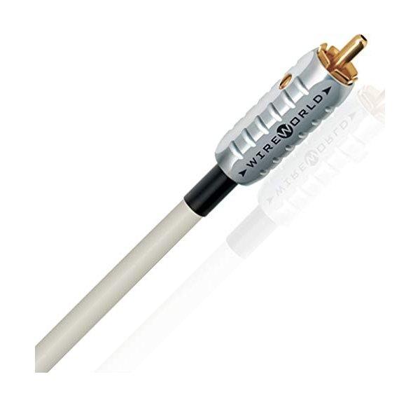 Wireworld Solstice 8 RCA to RCA Stereo Subwoofer Cable - 4 Meters