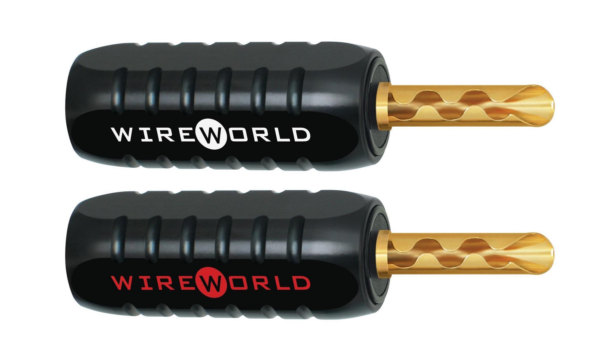 WireWorld 10 Gauge Set Screw Bananas Set of 4