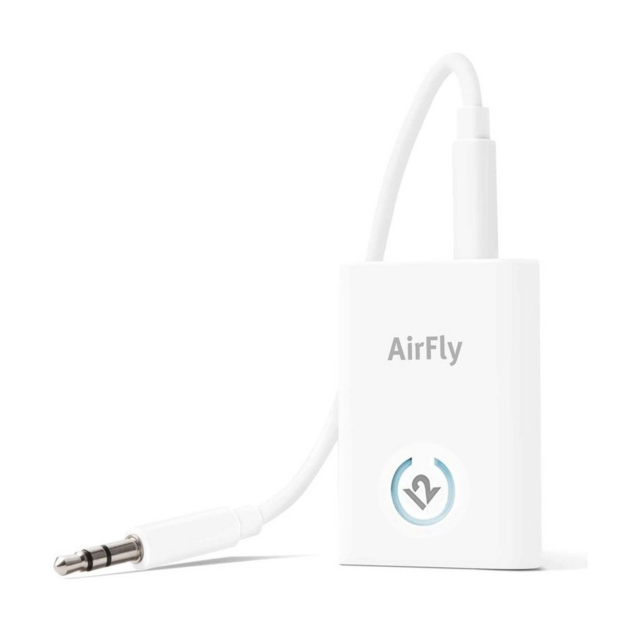 Twelve South Airfly Airpod Bluetooth Dongle For Air Flights - White