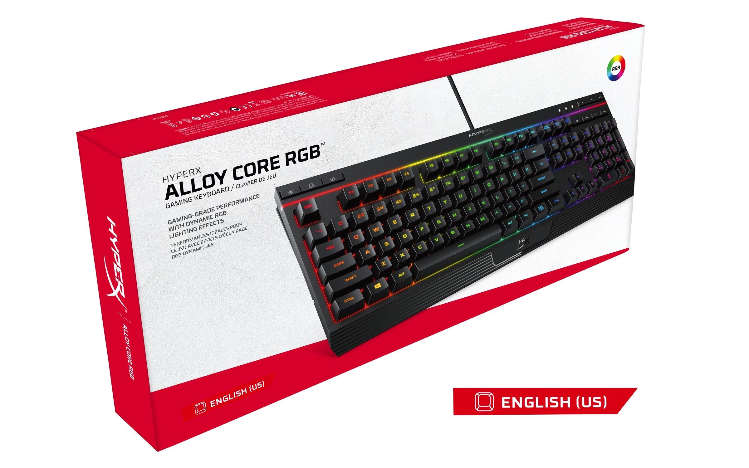 HyperX Alloy Core RGB Gaming Keyboard - Black