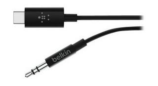 Buy Belkin usb-c to 3. 5mm 6ft audio cable - black in Kuwait