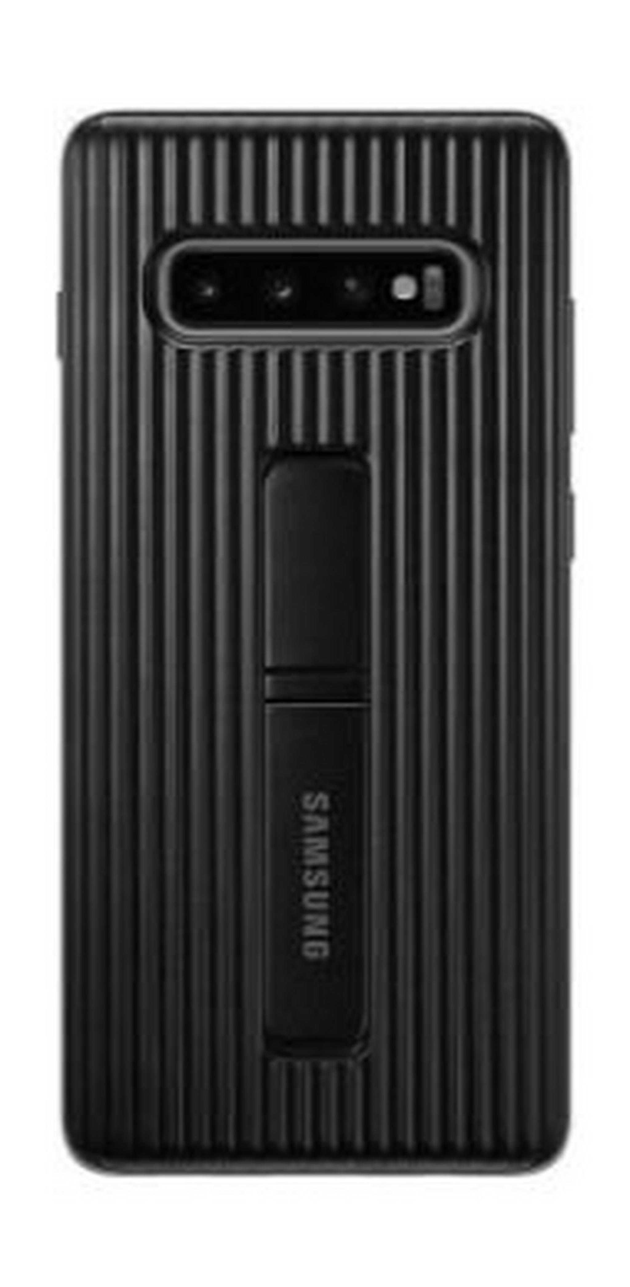 Samsung Galaxy S10 Plus Protective Standing Case - Black