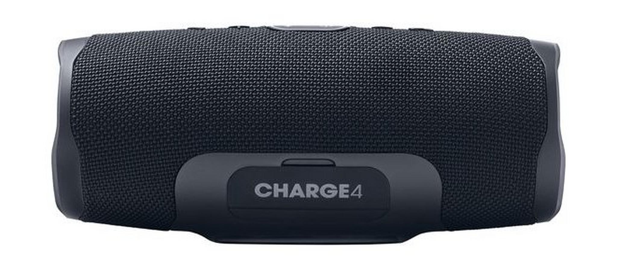 JBL Charge 4 Waterproof Portable Bluetooth Speaker - Black