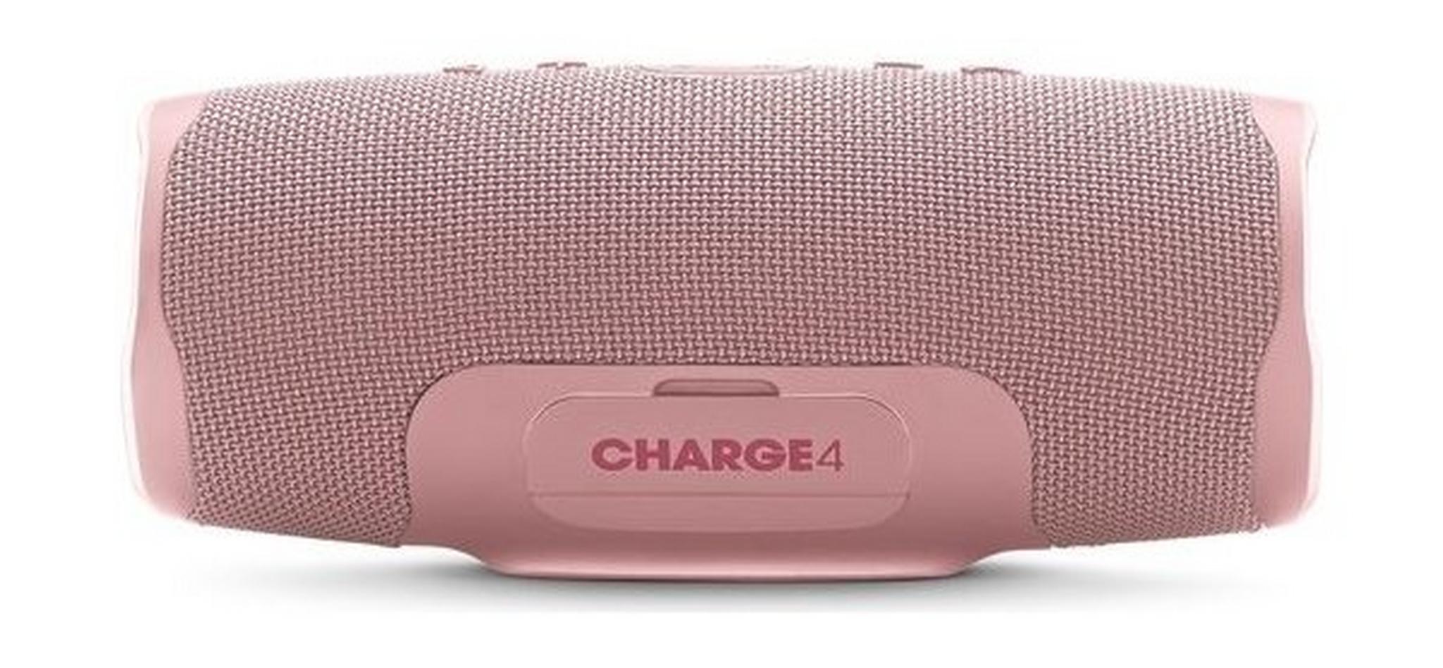 JBL Charge 4 Waterproof Portable Bluetooth Speaker - Pink