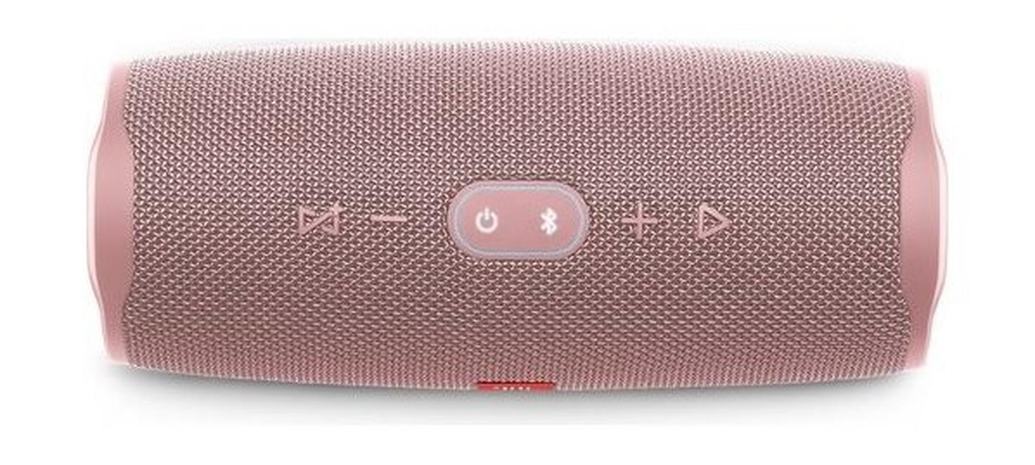 JBL Charge 4 Waterproof Portable Bluetooth Speaker - Pink