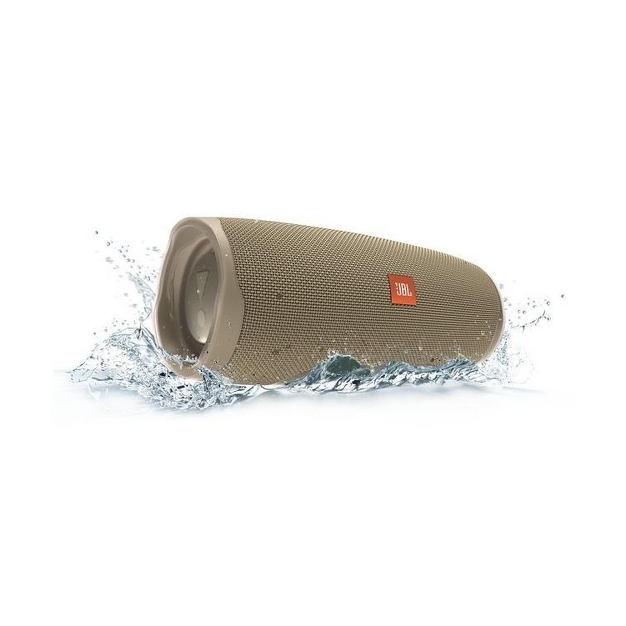 JBL Charge 4 Waterproof Portable Bluetooth Speaker - Sand