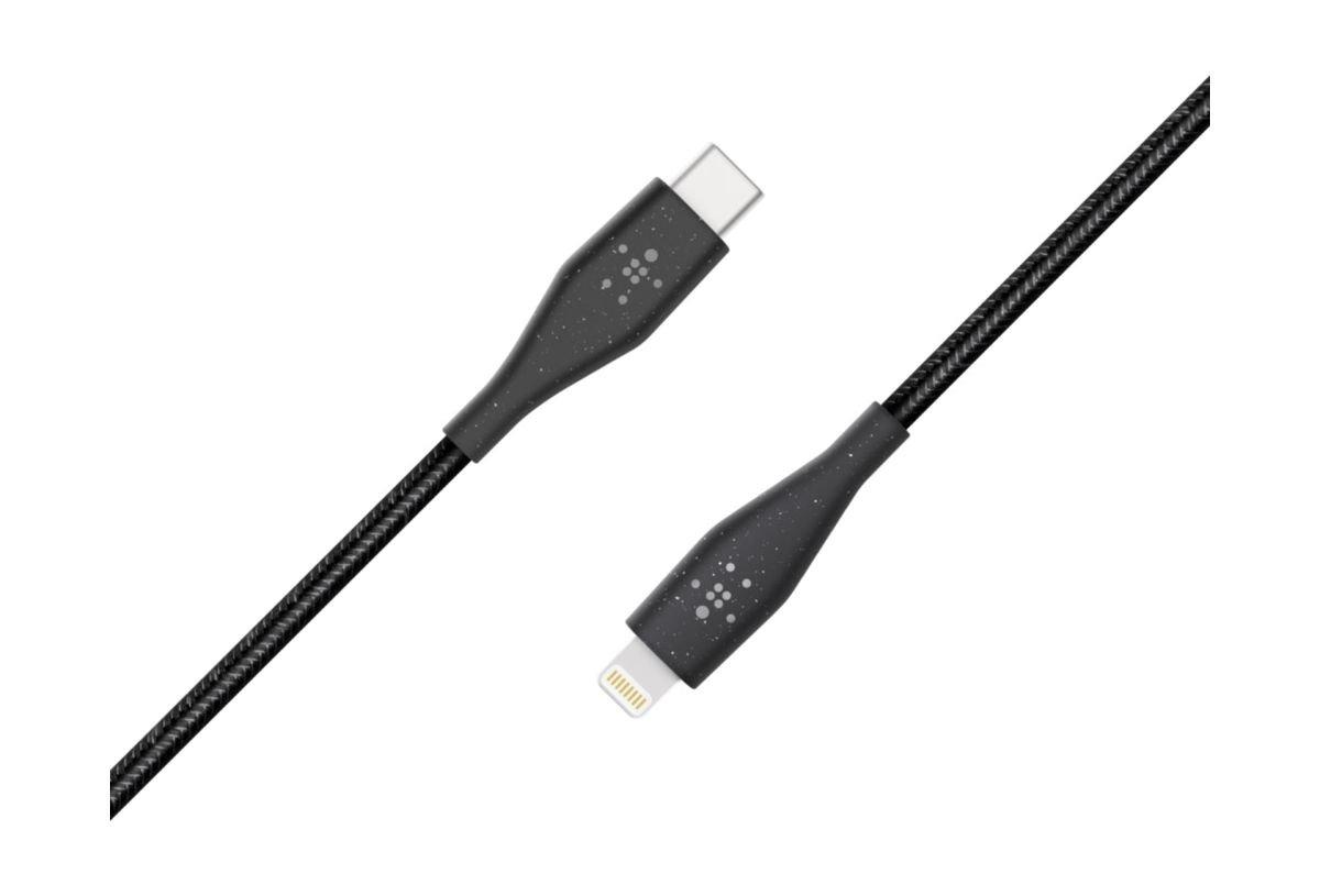 كابل شحن لايتنينج الى يو إس بي-سي بيلكين بوست مع حزام دوارتك