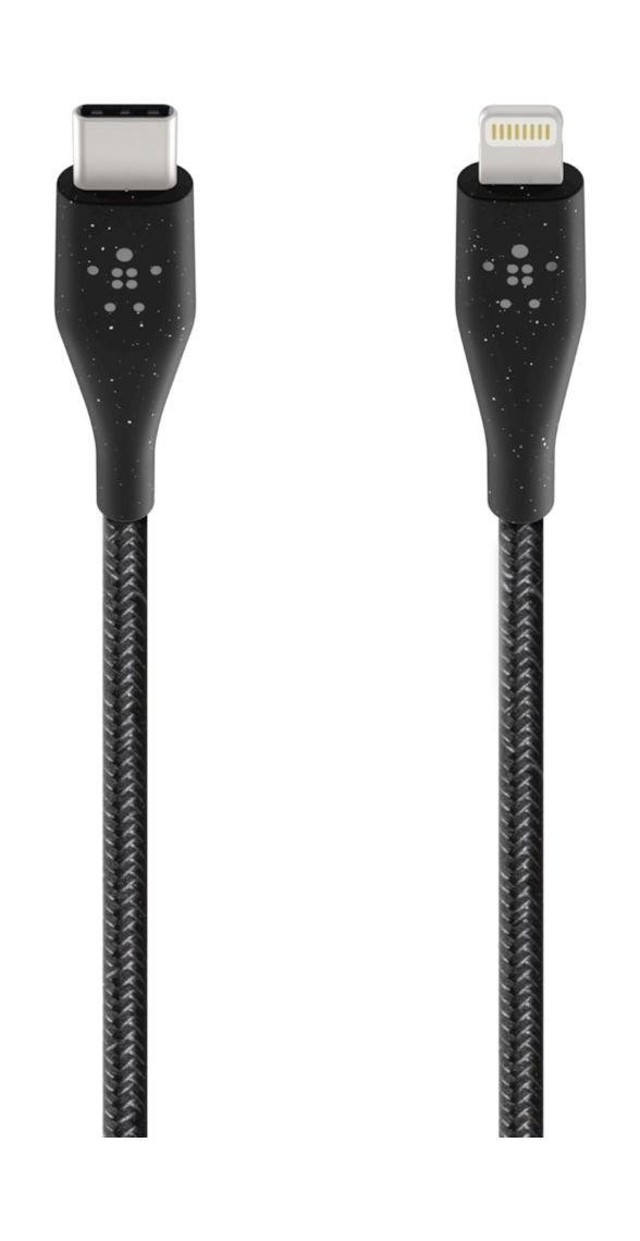 كابل شحن لايتنينج الى يو إس بي-سي بيلكين بوست مع حزام دوارتك