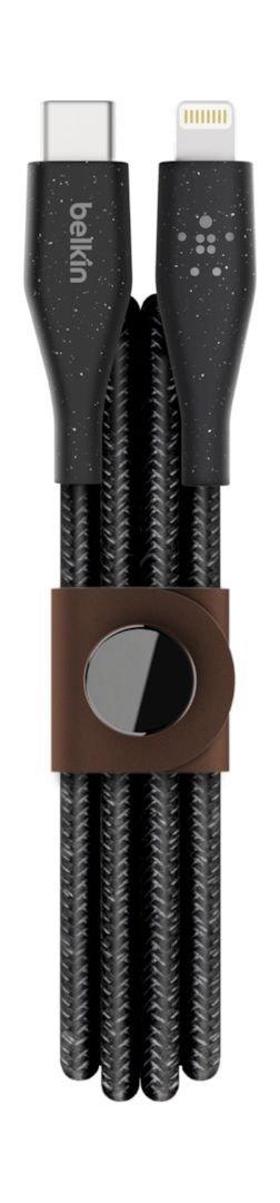 كابل شحن لايتنينج الى يو إس بي-سي بيلكين بوست مع حزام دوارتك