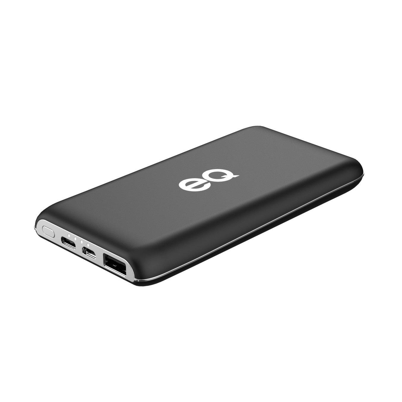 EQ 10,000mAh Powerbank - Black