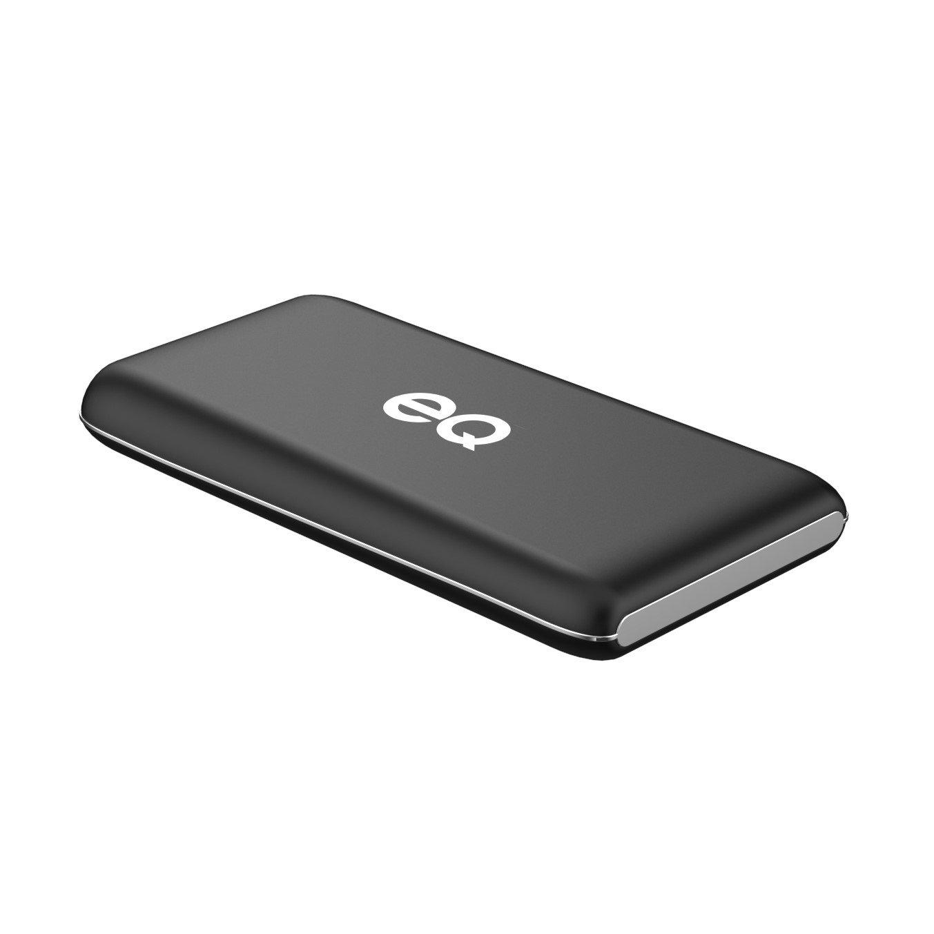 EQ 10,000mAh Powerbank - Black